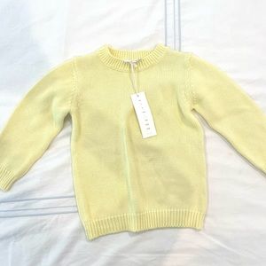Minnow Swim Sweater Size 5/6 Yellow